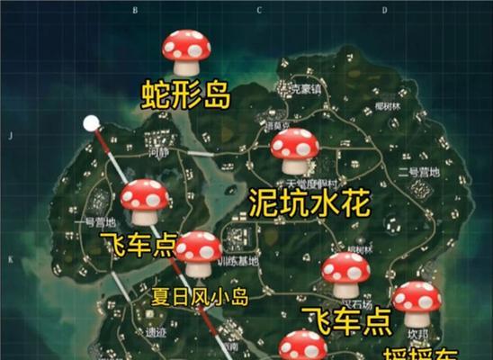 和平精英矩阵租车全位置一览（探索全地图，助你战无不胜）